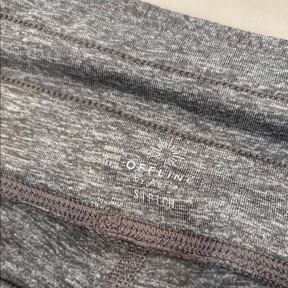Aerie Heathered Gray Lounge Pants - Picture 2 of 4